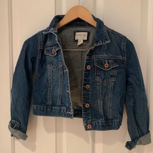 Forever 21 Youth Jean Jacket Cropped size 8/10